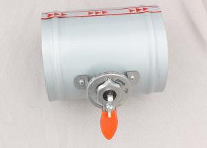 China Automatic Manual Operation Duct Zone Dampers Flat Blade factory