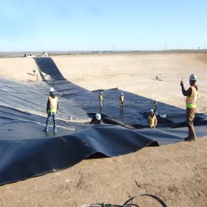1mm Hdpe Geomembrane Waterproof Membrane for Length 50m-100m Project Solution