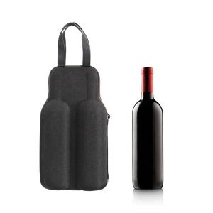 China 8mm EVA Carrying Case , Padded Wine Bottle Travel Case factory