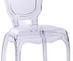 Princess Chevalier Chairs Crystal Clear Plastic Resin Acrylic Chiavari Chair