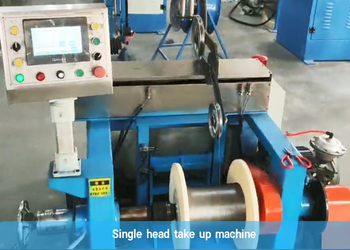 Single Head 21kw Steel Wire EVA Coating Machine Fiber Optic Cable Production Line
