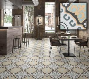 China Wear-Resistance Ceramic Rustic Tiles For Living Room And Durable 250x250mm Indoor Floor Tile For Dining Room factory
