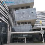Q345 Aluminium Curtain Wall Stone 960mm 820mm Customized For Structure