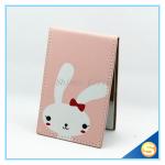 Metal Standing Leather Suqare Pocket Mirror Wholesale