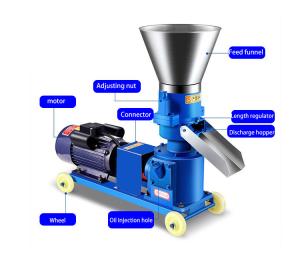 China Aquaculture Livestock Animal Feed Pellet Making Machine High Speed factory
