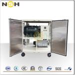 Double Stage Oil Filtration Equipment , Air Extractor Vacuum Pumping Machine Set