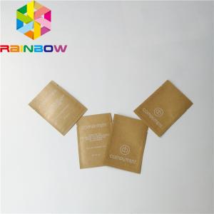 China Custom Logo Heat Seal Laminated Foil Three Side Heat Seal Flat Pouch Cosmetic Samples Packaging Smell Proof Sachet Bags factory