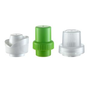 China Non Spill 48/400 PP Plastic Laundry Detergent Measuring Cap for Softening Clothing factory