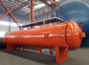 China ERC150 Distillation Autoclave With 3000 4000 6000mm Cylinder Length factory