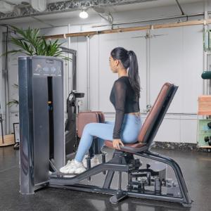 China Hip Abductor Adductor Dual Function Indoor Commercial Pin Loaded Gym Equipment factory