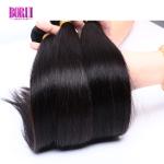 Soft 100G Straight Virgin Peruvian Human Hair Bundles