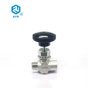 China 3000PSI 6000PSI 1/8NPT F Ss316 High Pressure Needle Valve factory