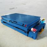 Lifting Platform Rail Transfer Trolley Battery Wireless Remote Control Stepless