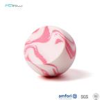 Girls Pink White Poly Bag Drop Makeup Puff Sponge