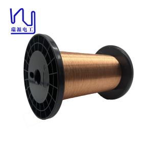 China Stock Uew 0.14mm Enameled Copper Wire For Winding Electric Motors factory