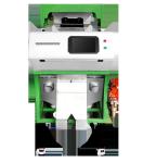 Professional Bean Color Sorter With Low Energy Consumption LED Lighting System
