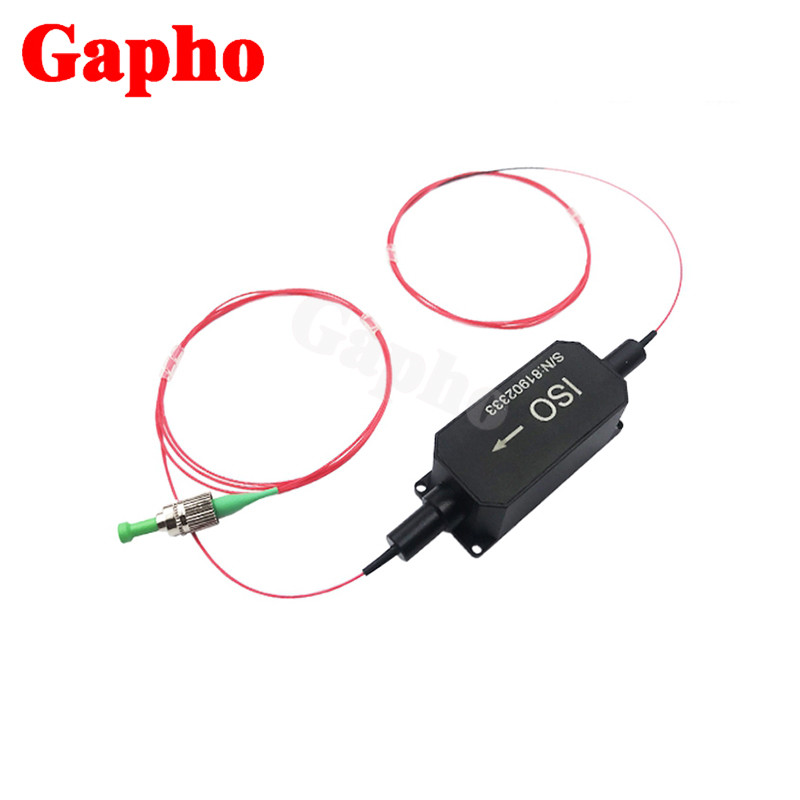 Single Mode Fiber Polarization Insensitive Isolator 1310 / 1550nm Without Connector