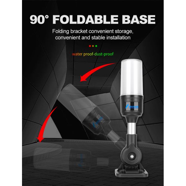 ABS Material Tower Indicator Light DC 24V RYG With Built-In Buzzer Long Lifespan Hours 70000