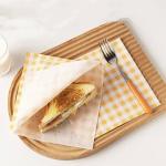 Recycled Greaseproof Wrapping Paper Wax Food Paper Hamburger Packaging