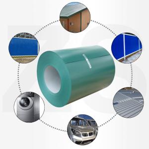 China Metal Roofing Sheet Cutting Welding Services PPGI Color Coated Galvanized Steel Coil with Top Coating Thickness of 15-35 factory