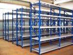 Powder Coating Medium Duty Industrial Storage Racks With Steel Sheet Panel