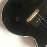 Top quality only one pickup lp custom black beautify Electric Guitar,Custom