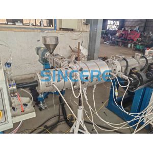 Full Automatic Plastic Pe Hdpe Pipe Extruder Manufacturing Extrusion Making