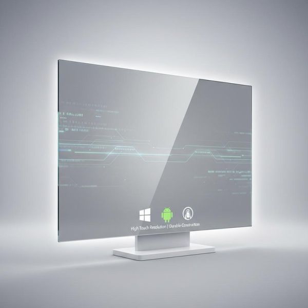 Windows Android Linux Compatible Projected Capacitive Touch Panel Featuring High