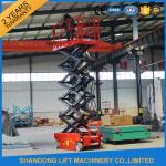 Small Mobile Electric Hydraulic Lift Table for Rental / Material Handling /