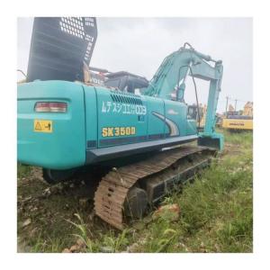 China 2022 HINO Engine Kobelco 350 Crawler Excavator With One And Life Long Maintenance factory