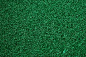 Green PP Fiber Artificial Grass Landscape 6000 DTEX