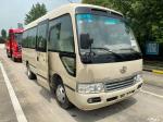 Diesel 19 Seat 2016 Year Kinglong 85kw Used Coach Bus Coaster