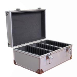 China Large Aluminum Storage Case Box For 30 Certified Slab Coins Fits NGC ANACS factory