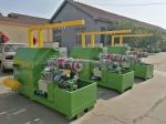 Bicycle Motorcycle Tyre Spring Turn Up Molding Machine 300mm Inner Cloth Roll