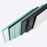Euro Grey 6.38mm 8.38mm 10.38mm PVB Laminated Safety Glass for Building