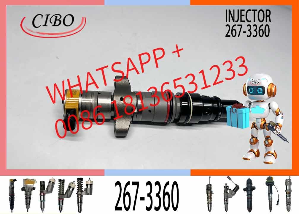 Common rail Diesel fuel Injector 265-8106 266-4446 267-3360 387-9439 557-7634 293-4071 for C+ C7 C9 Engine