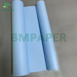 80g Double Sides Blue Plotter Paper CAD Printer Rolls 20 24 Wide 50yards 100yards Long