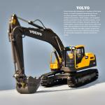Premium Authentic VOLVO EC220DL 1/50 Scale Diecast Alloy Excavator Model
