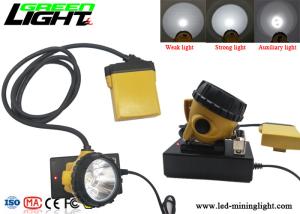 China 25000lux Safety Underground Coal Mining Lights 10400mAh Dust / Water Ingress Resistant factory