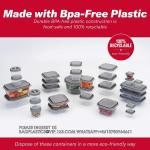 Plastic Food Storage Containers With Lids Dumpling Storage Box For Freezer Food