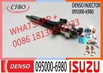 Common Rail Diesel Injector 295050-1900 095000-6980 8-98011604-0 8-98011604-5 8