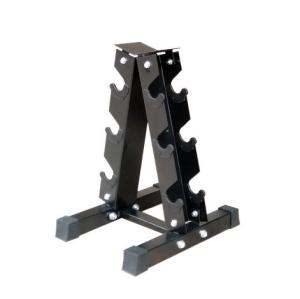 China Triangle Dumbbell Stand Dumbbell Placement Stand Gym Dumbbell Stand Fitness Equipment factory