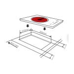 Touch Radiationless Single Burners Vitro Ceramic Hob