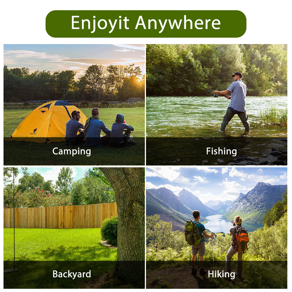 W140cm multifunction Portable Hammock With Mosquito Net
