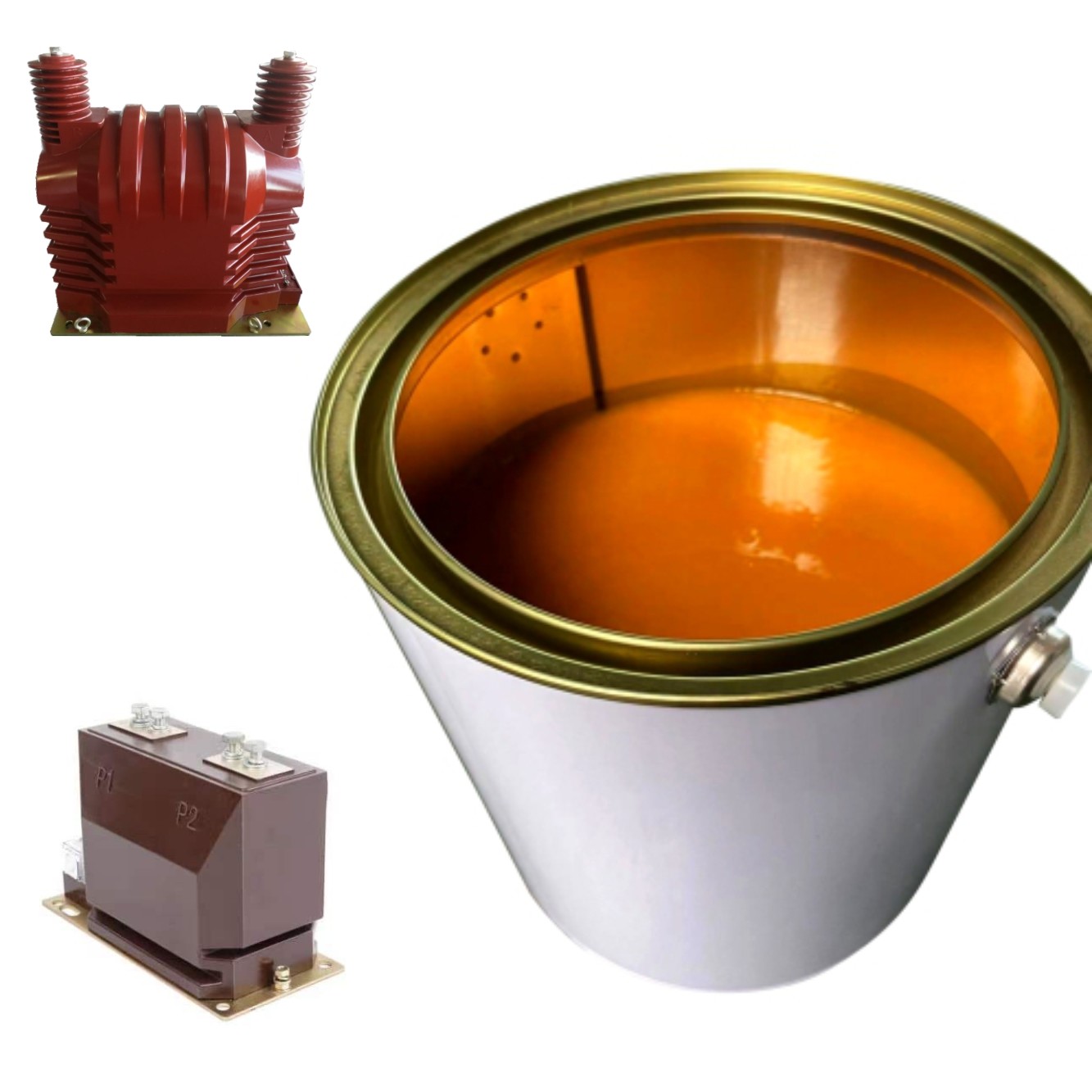 Curing Casting Resin Flame Retardant Quick Dry Type transformers and insulators