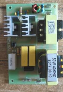 China High Amplitude Digital Ultrasonic Generator 50W 40K Circuit Board Driving Cleaning Transducer factory