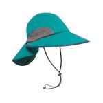 Green Wide Large Brim Outdoor Boonie Hat For ladies Summer Activity