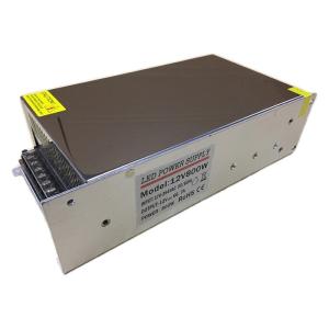 China 12v 800w Indoor power supply adapters IP20 Transformer for Equipment factory