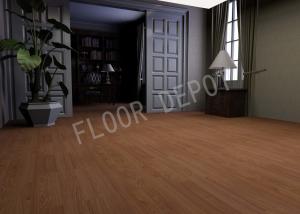 China Embossed 8mm HDF Laminate Flooring AC3 E1 Density 820 EIR Oak Color Durable factory
