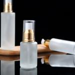Transparent 120ml Spray Glass Bottle Cosmetic Packaging Leak Proof
